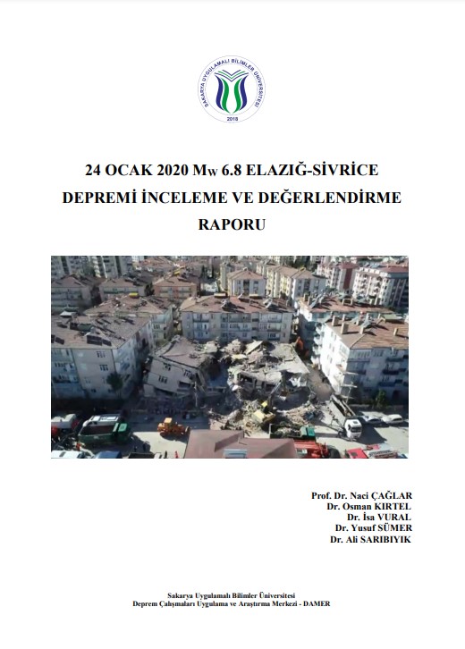24 Ocak 2020 Elazığ-Sivrice Depremi İnceleme ve Değerlendirme Raporu